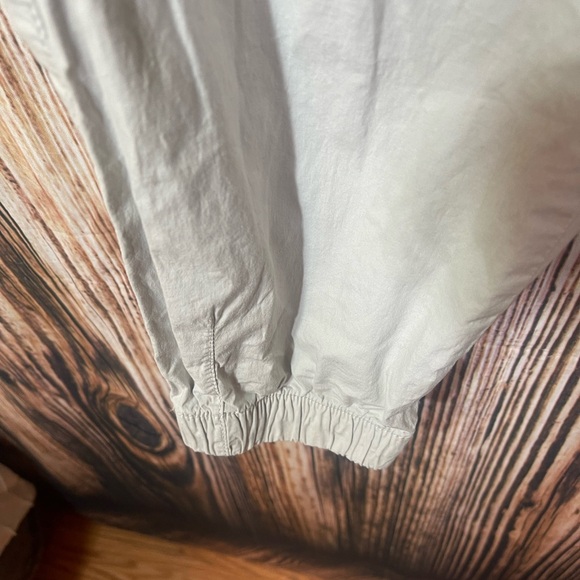 Zara Pants Mens Small Cream Chino Jogger Tapered Casual Work Versatile - Picture 4 of 5